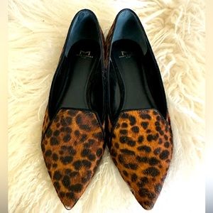 Marc Fisher LTD Leopard Print Flats Women’s Size 7.5